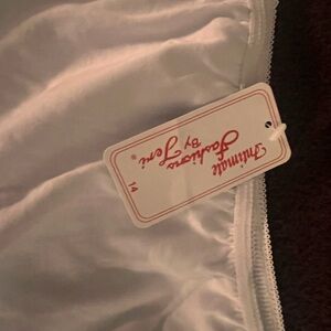 White panties w/ tags